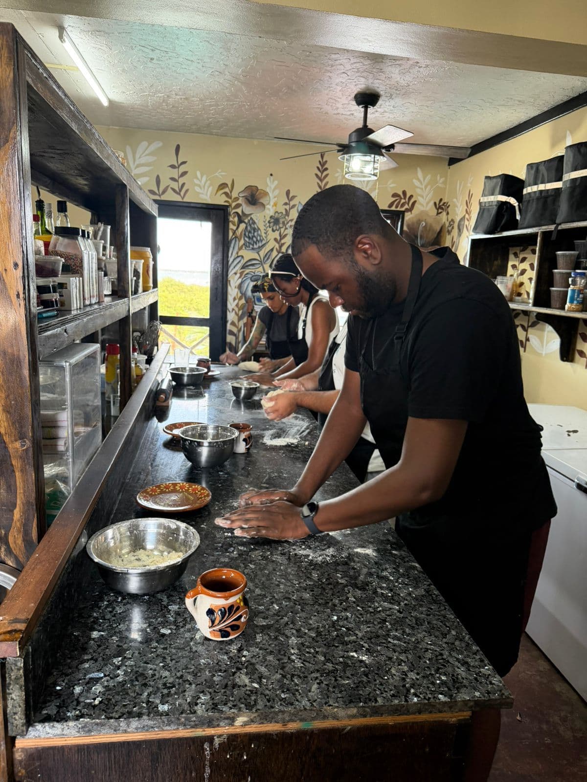 Fry Jack Class in San Pedro, Ambergris Caye