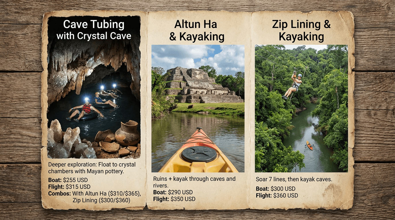 Xunantunich Ruins & Cave Tubing in mainland Belize