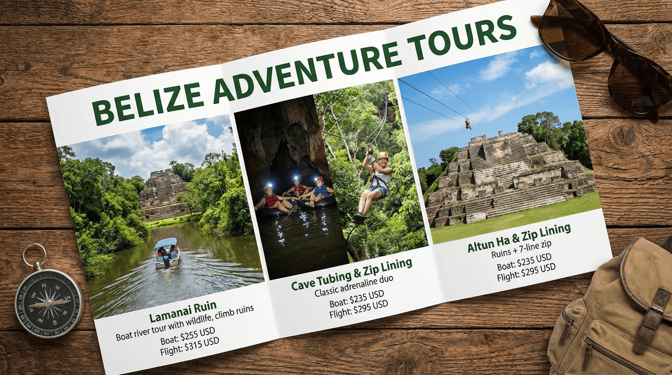 Lamanai Ruins — River Boat Tour & Wildlife in mainland Belize